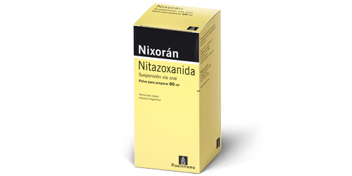 oxiuros nitazoxanida